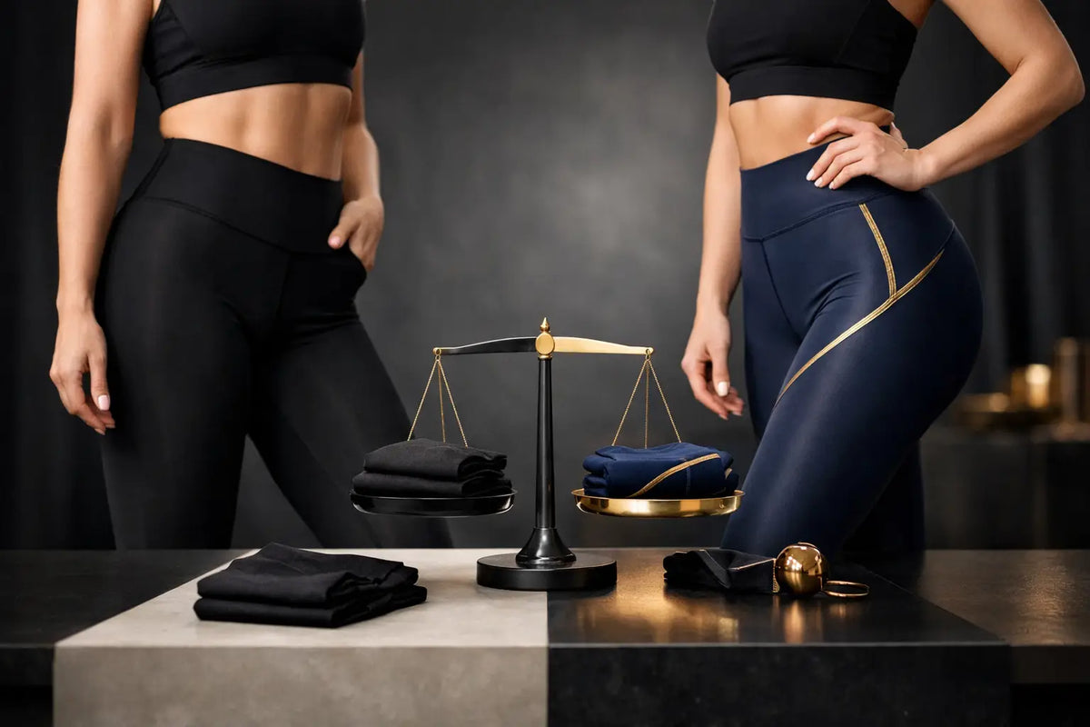 Premium tights eller budgettights: vad skiljer?