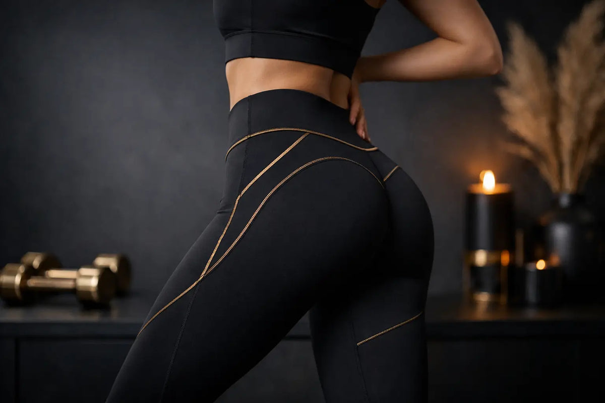 Guide des coutures sculptantes dans un legging de sport